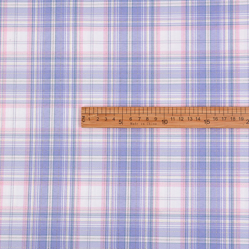 Plaid Yarn Dyed Poplin Fabric for Suit Wholesale Supplier 10
